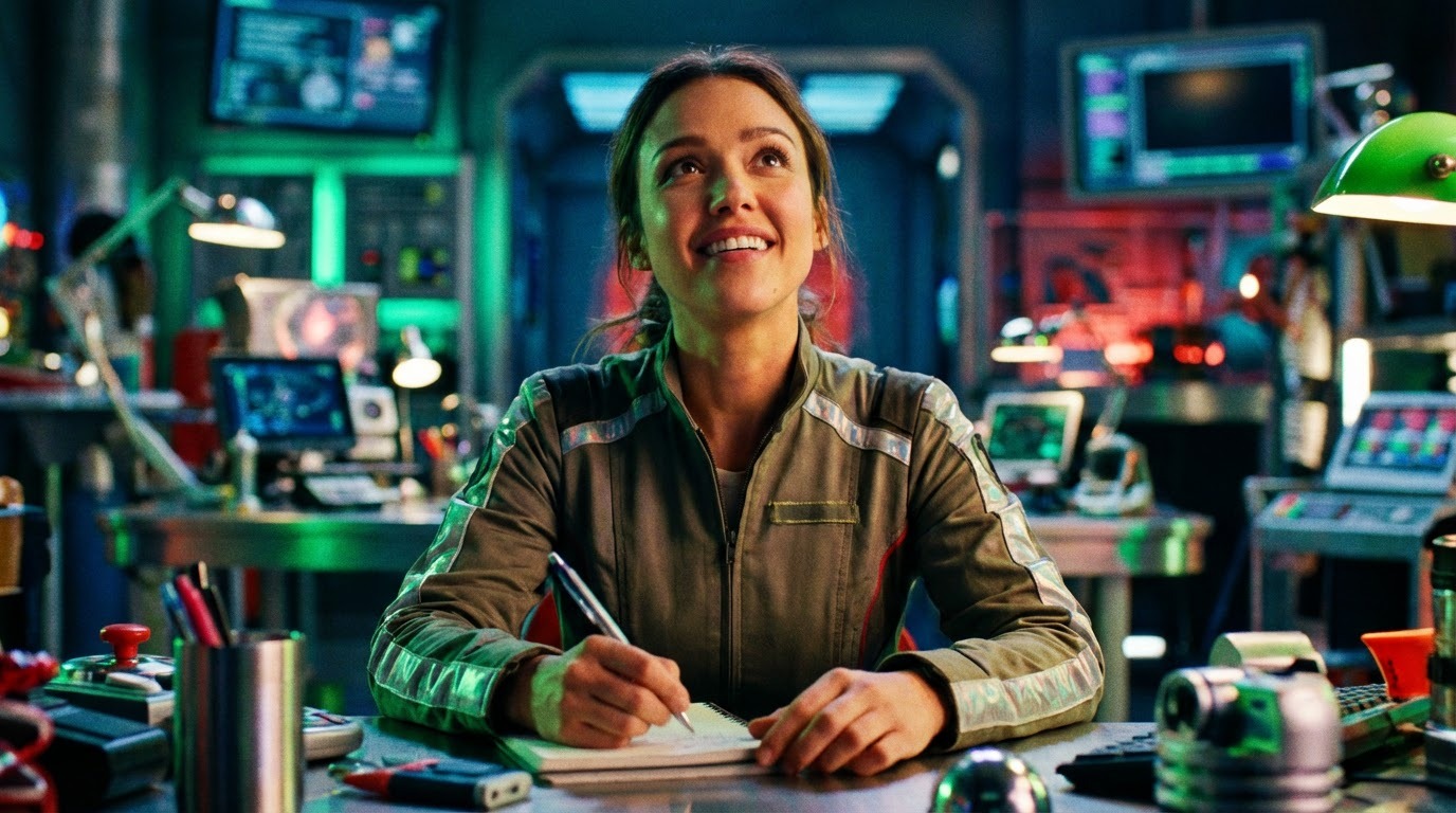 Step 2: Add your script to Spy Kids' High Octane Style video