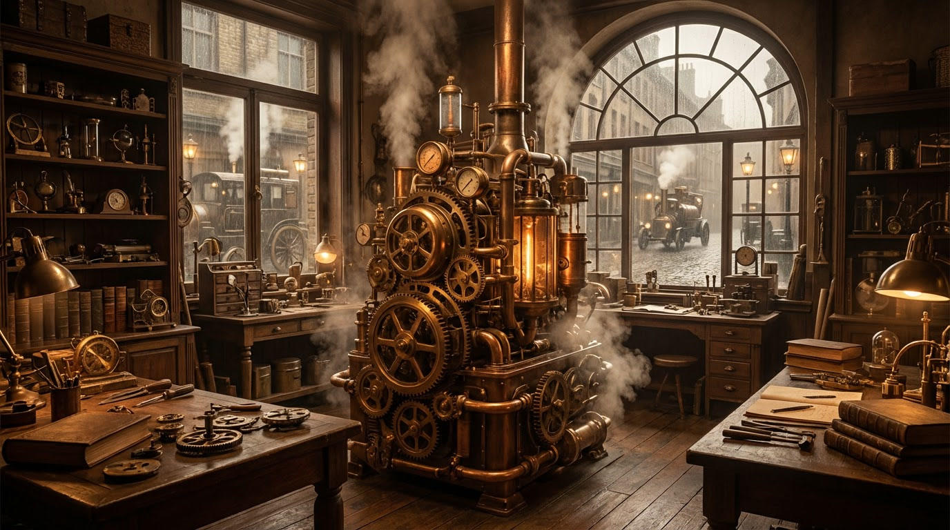 Step 1: Create your custom steampunk style