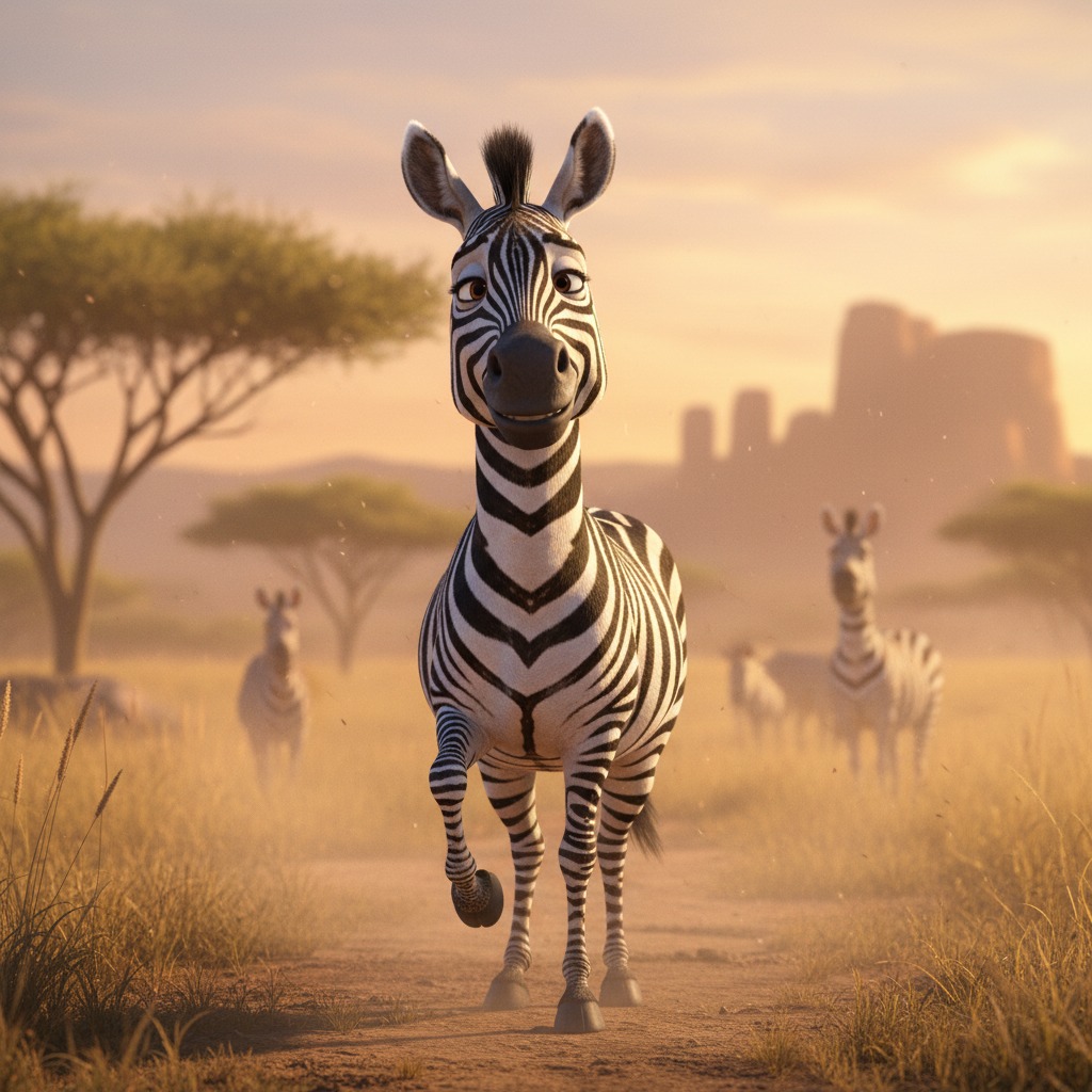 Stripes character hero