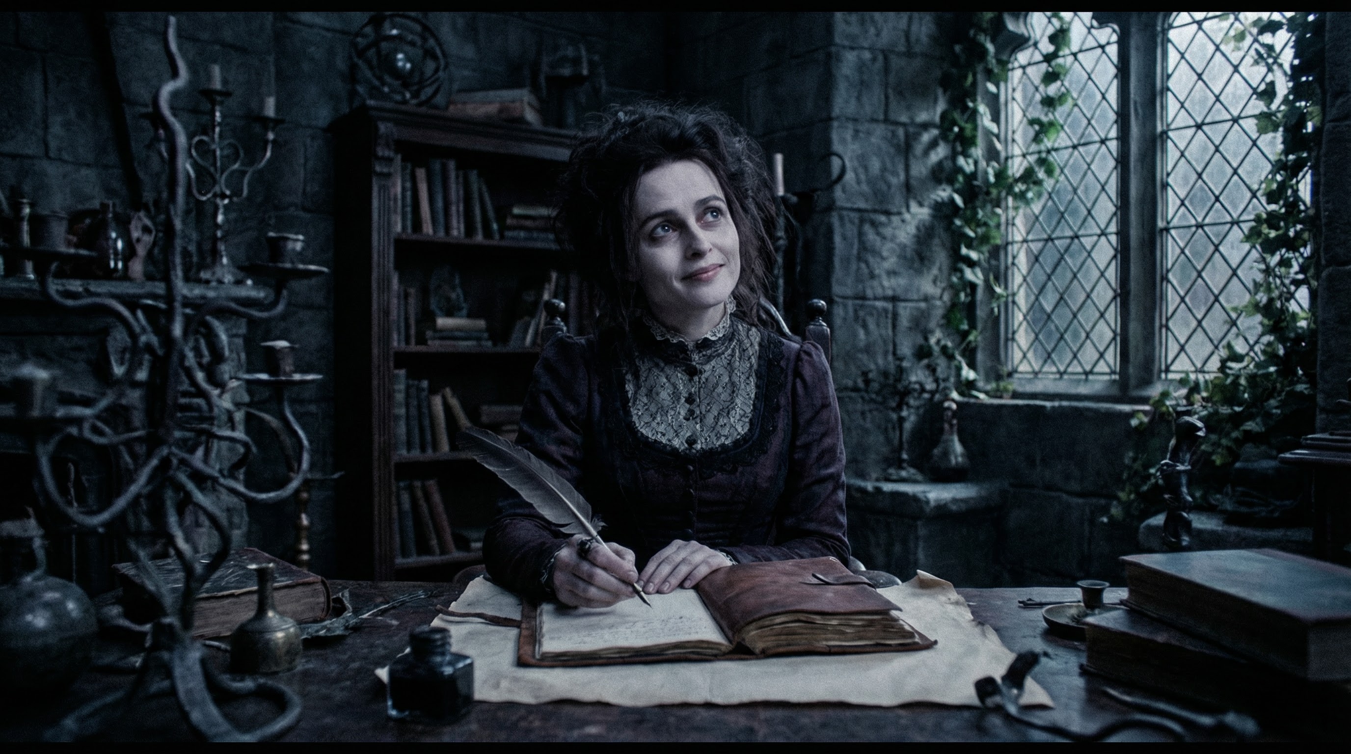 How to create Tim Burton Gothic style - Step 2