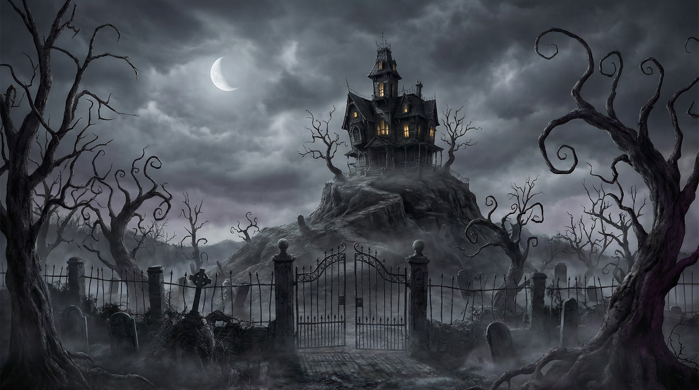 How to create Tim Burton Gothic style - Step 1