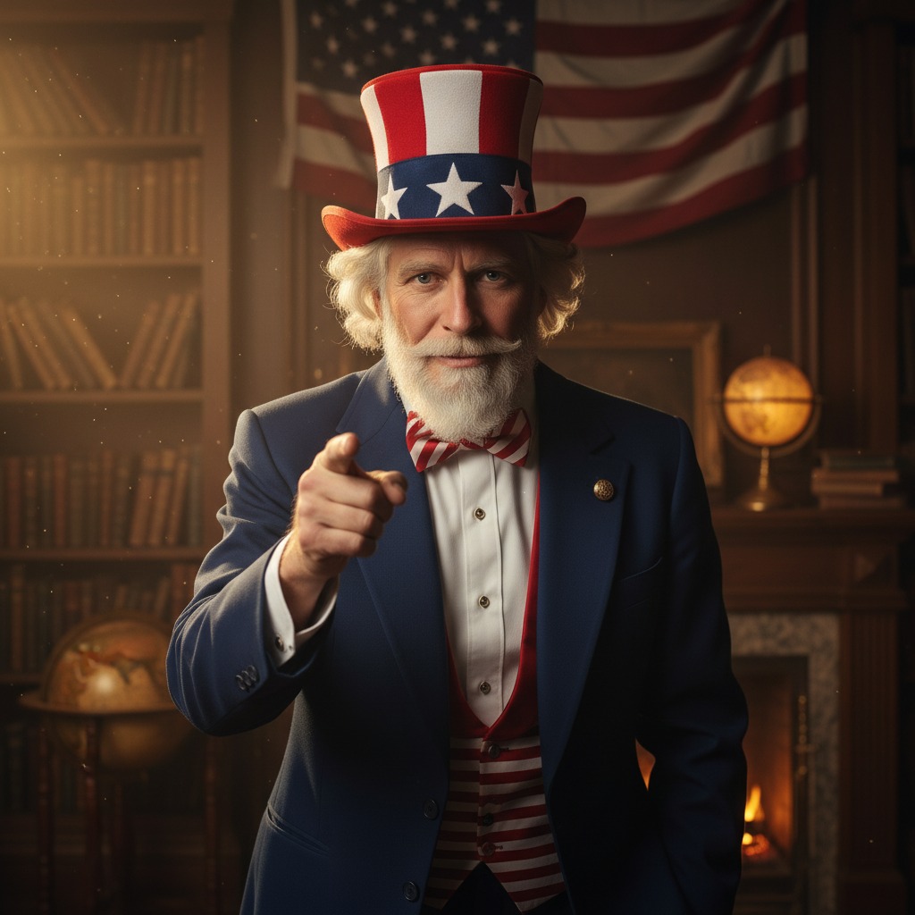 Uncle Sam character hero