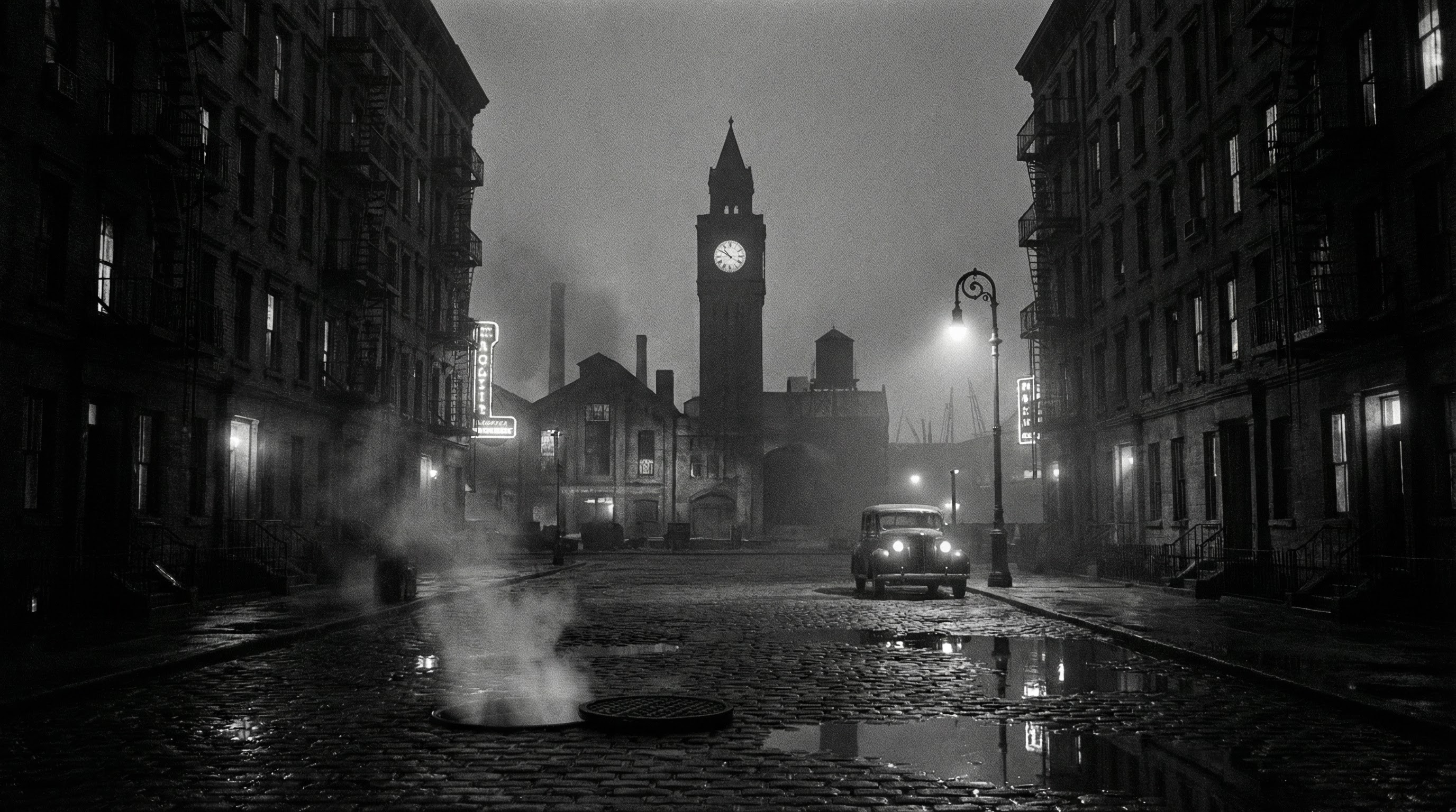 Step 1: Select Vintage Film Noir style