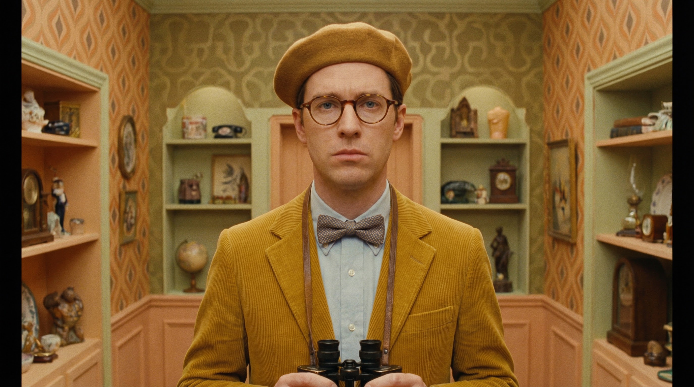 Wes Anderson style portrait