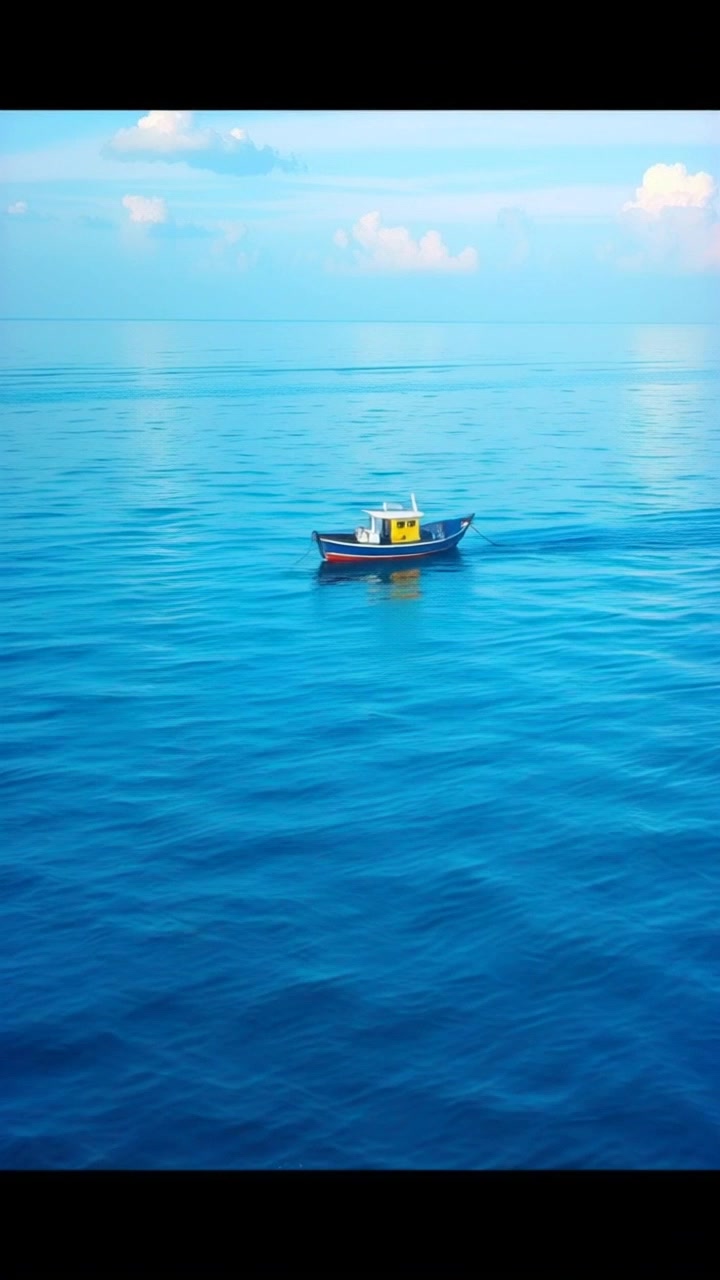 La Mer d'Azur et la Barque d'Espoir