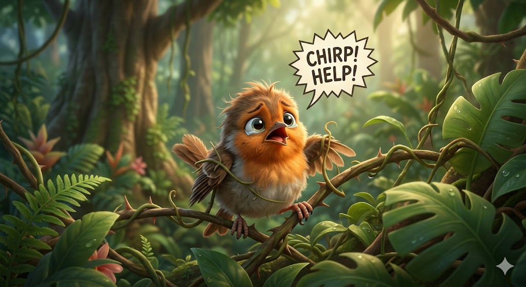 Save the Bird in Distress! 😢