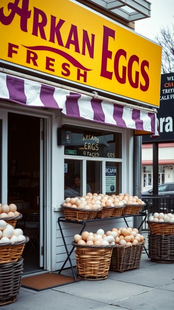 Telur Segar Langsung dari Kandang di Arkan Fresh Eggs