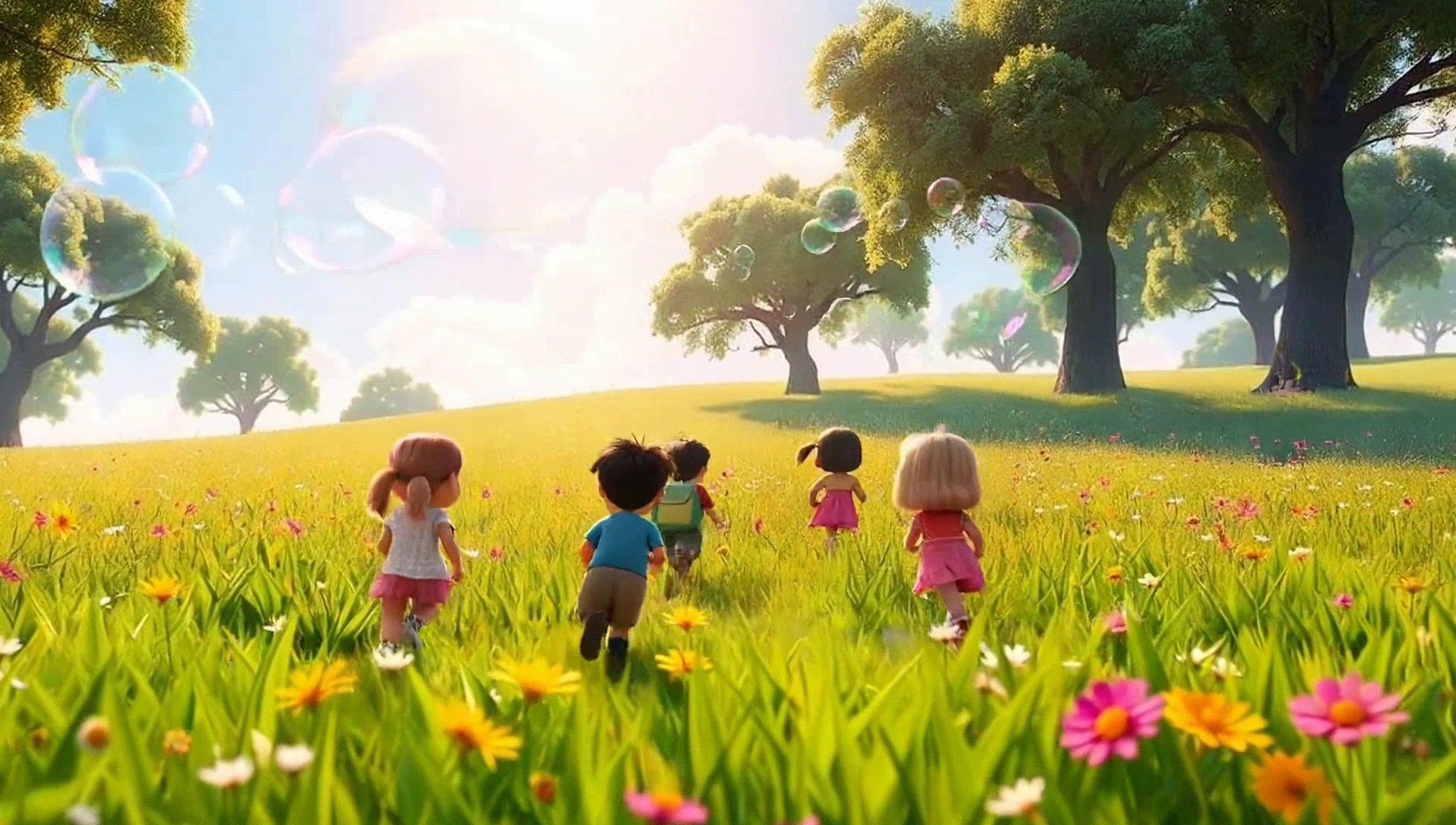 A Perfect Day in the Meadow: The Kids' Picnic Adventure