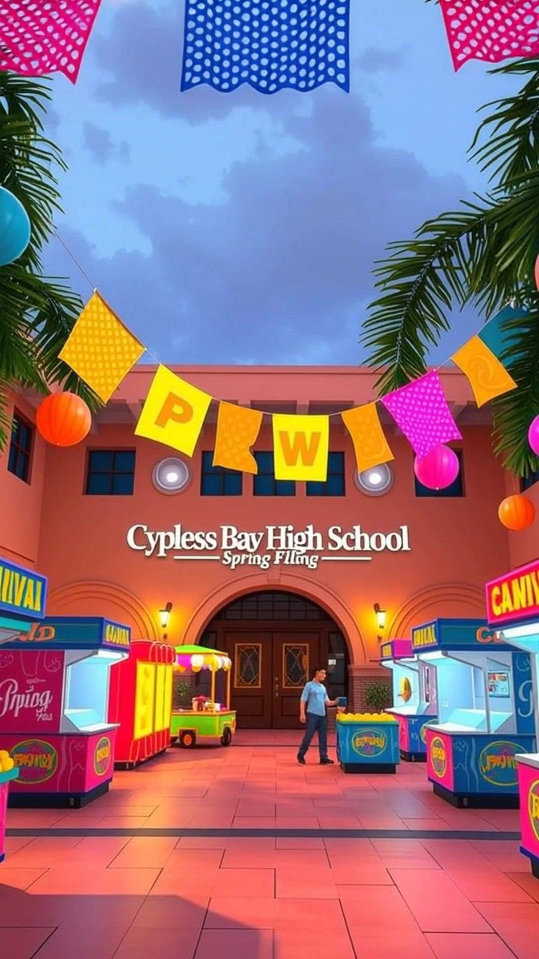 Exciting Spring Fling Carnival at Cypress Bay High School!