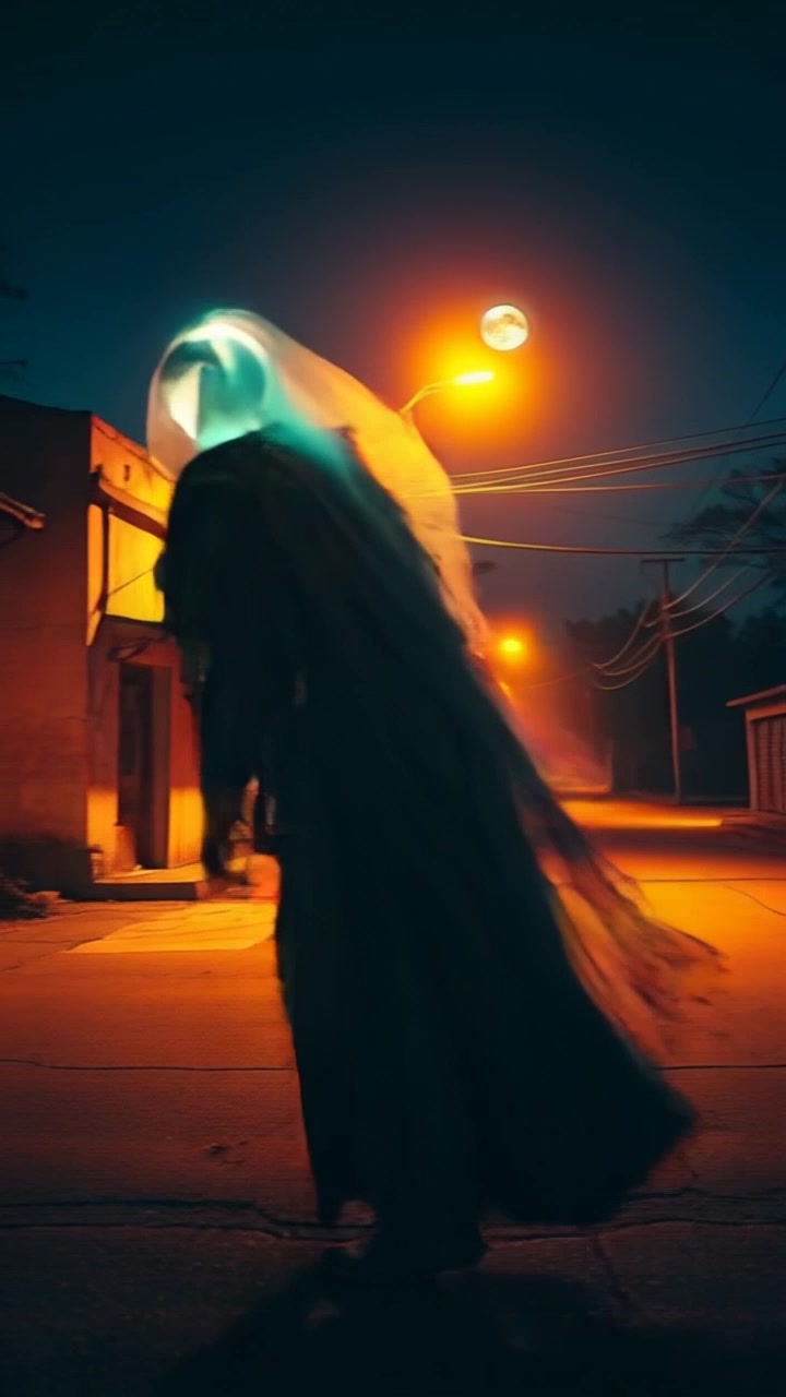 Pocong Viral di Ujung Jalan