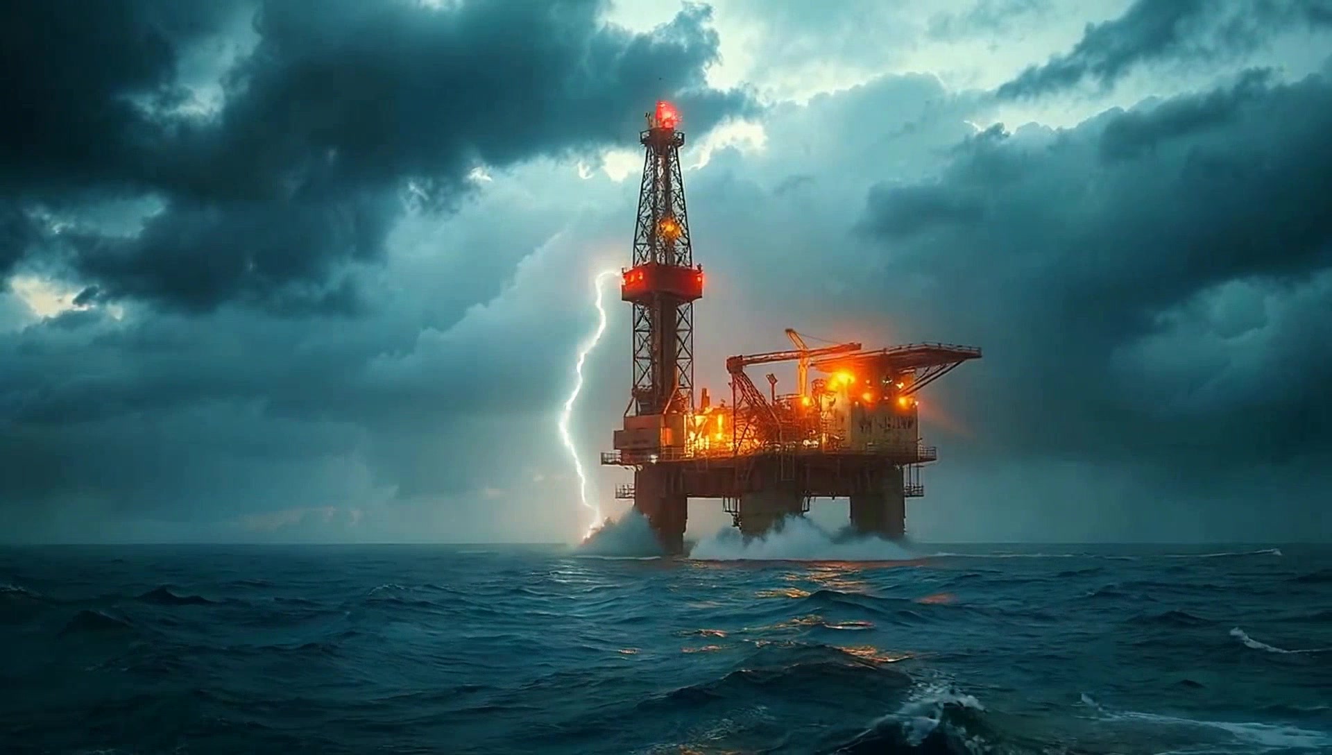 Stormy Secrets of the Offshore Oil Rig