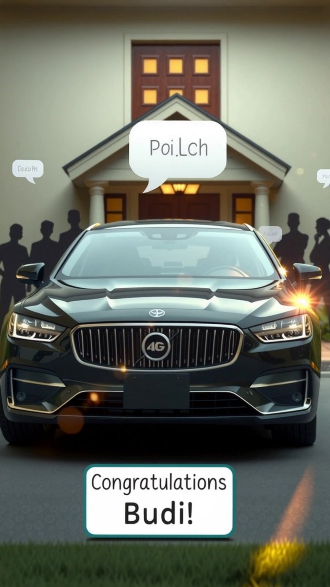 Rumor Mobil Mewah Budi yang Lucu