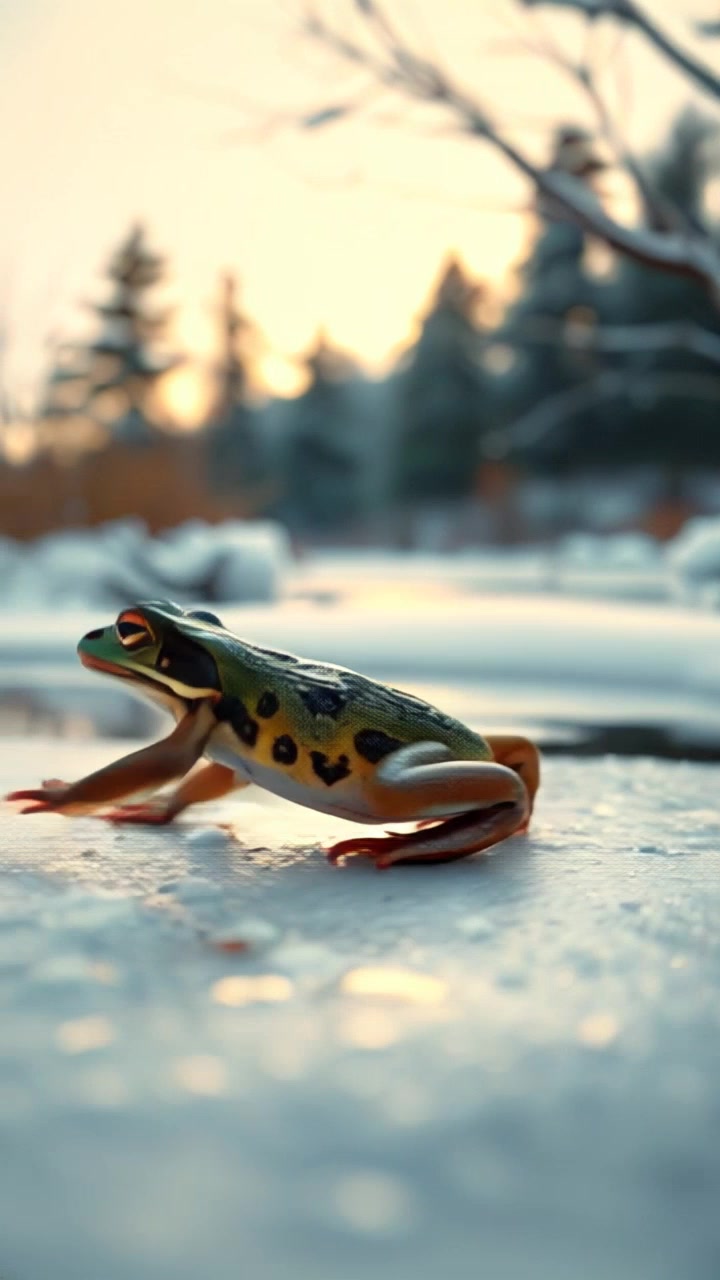 Katak Kayu Alaska: Hewan yang Bisa Beku dan Hidup Kembali!