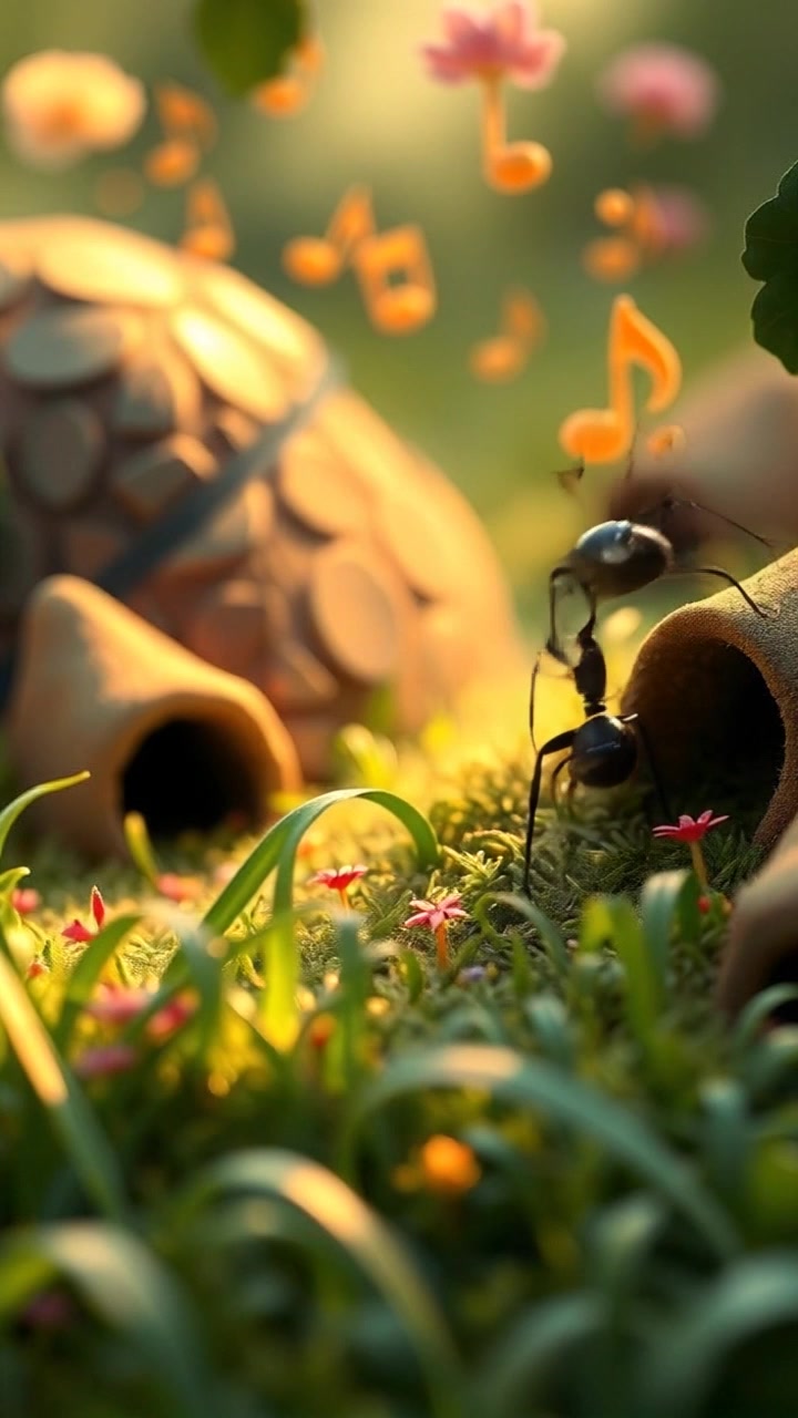 The Ant and the Butterfly