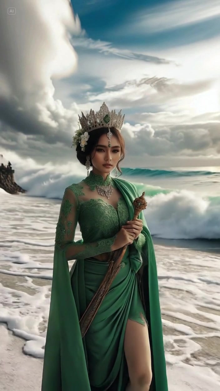 Dewi Lanjar: Legenda Penguasa Laut Utara Jawa
