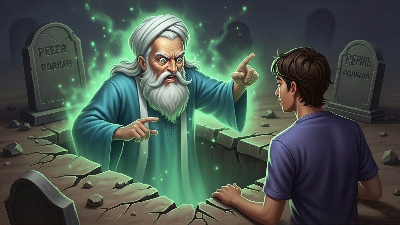 پیر صاحب کا غصہ: پیسے کرنے کا تعویذ