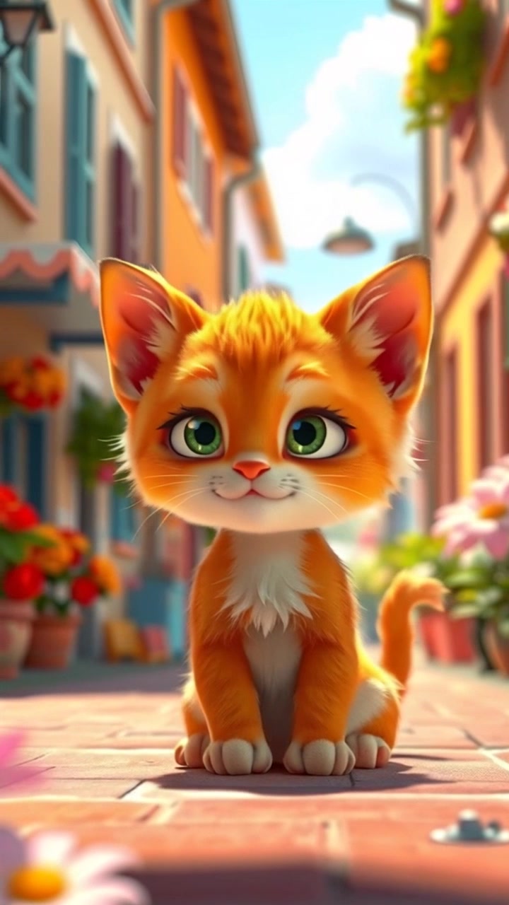 Milo the Brave Kitten Firefighter! (copy)