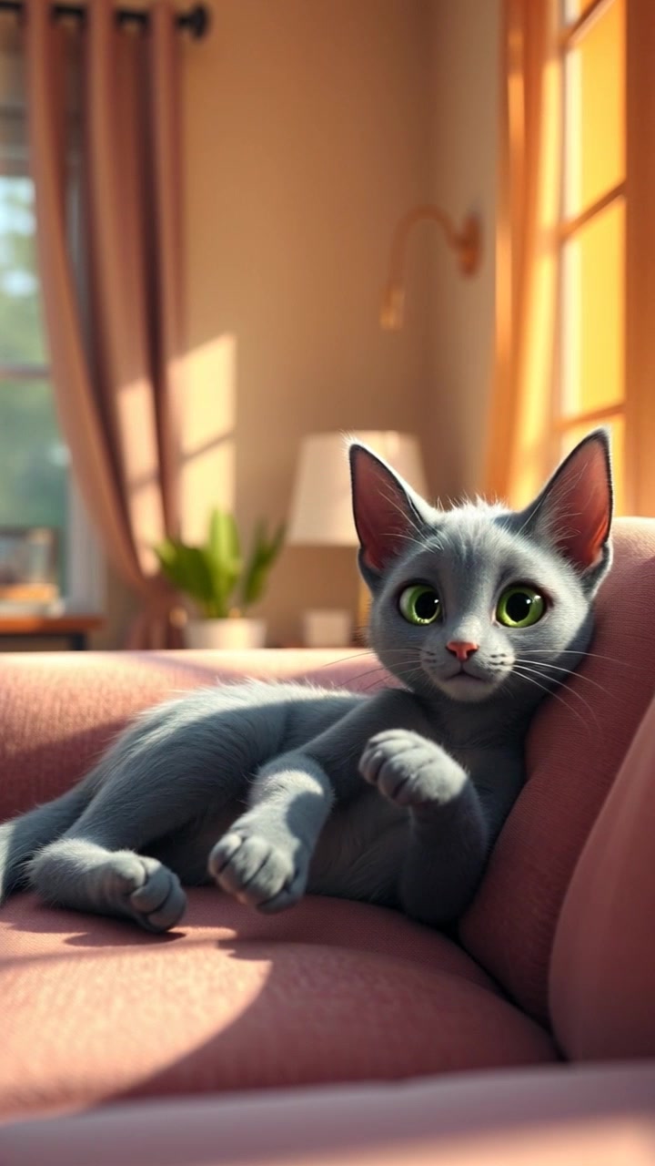 A Feline's Comfort