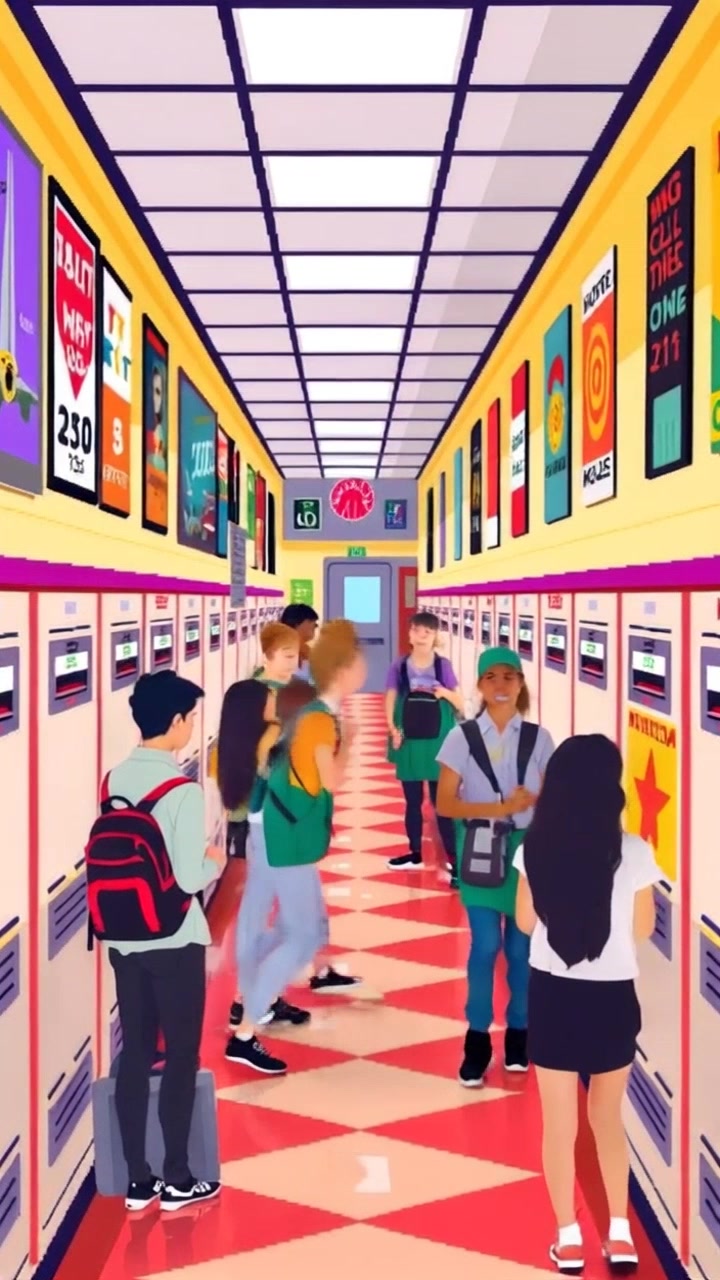 Maya dan Rian: Persahabatan di Perpustakaan