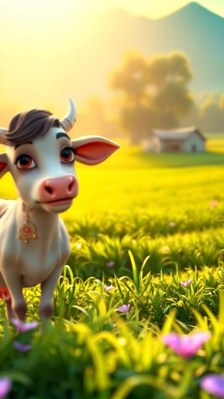 गाय की एक दिन की ज़िन्दगी