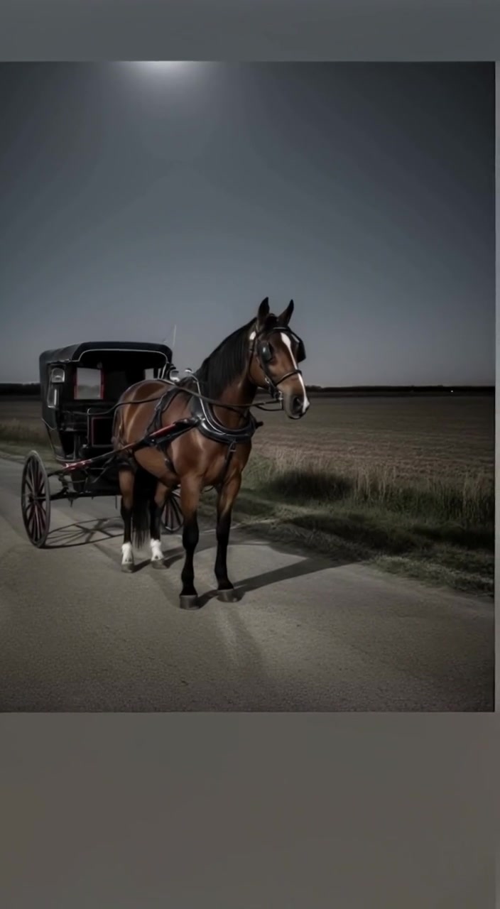 Amish Buggy Pulled Over for Blasting Country Music!
