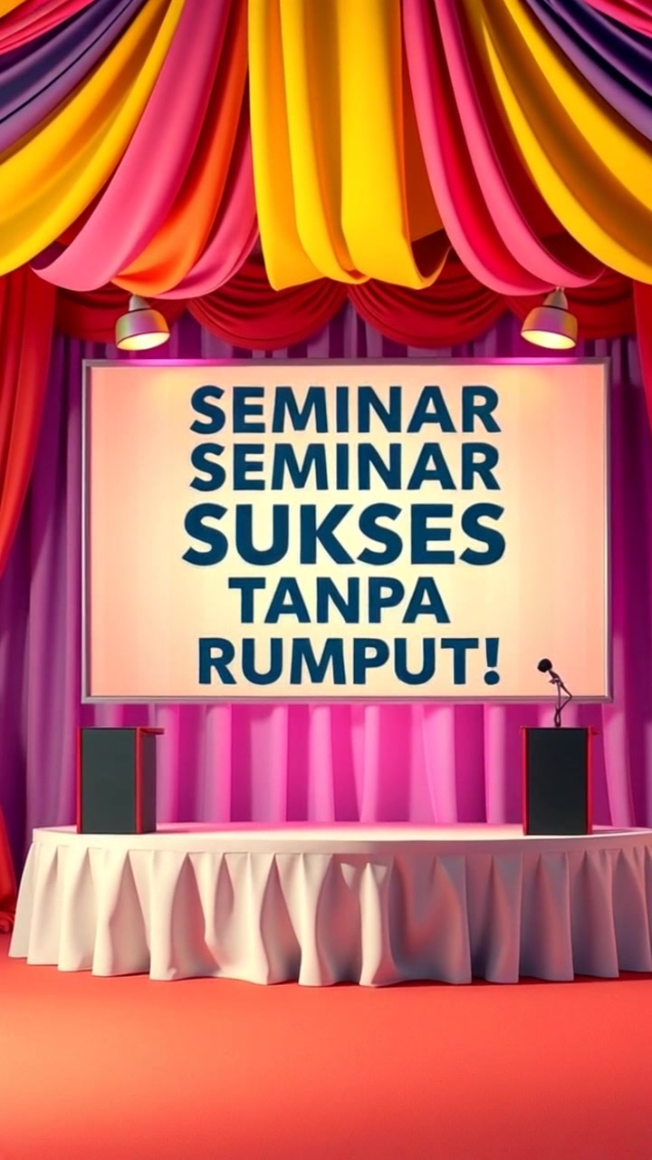 Seminar Motivasi Kambing: Gagal Tapi Semangat!