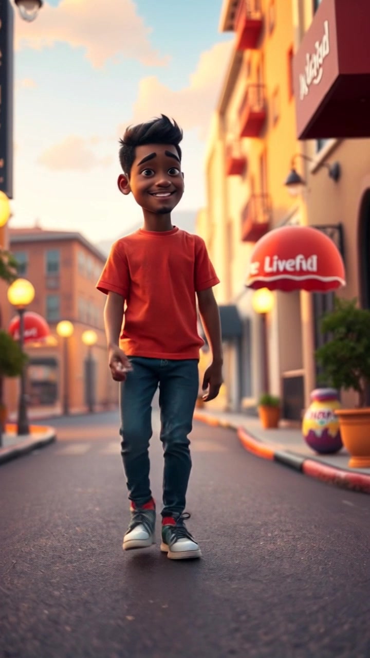 A Boy's Journey Through A Golden Village