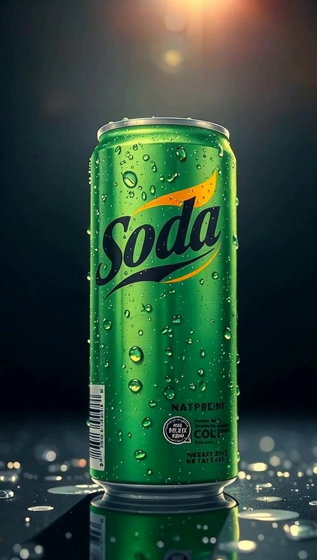 Refreshing LANINIC – Lime Mint Soda Can Showcase