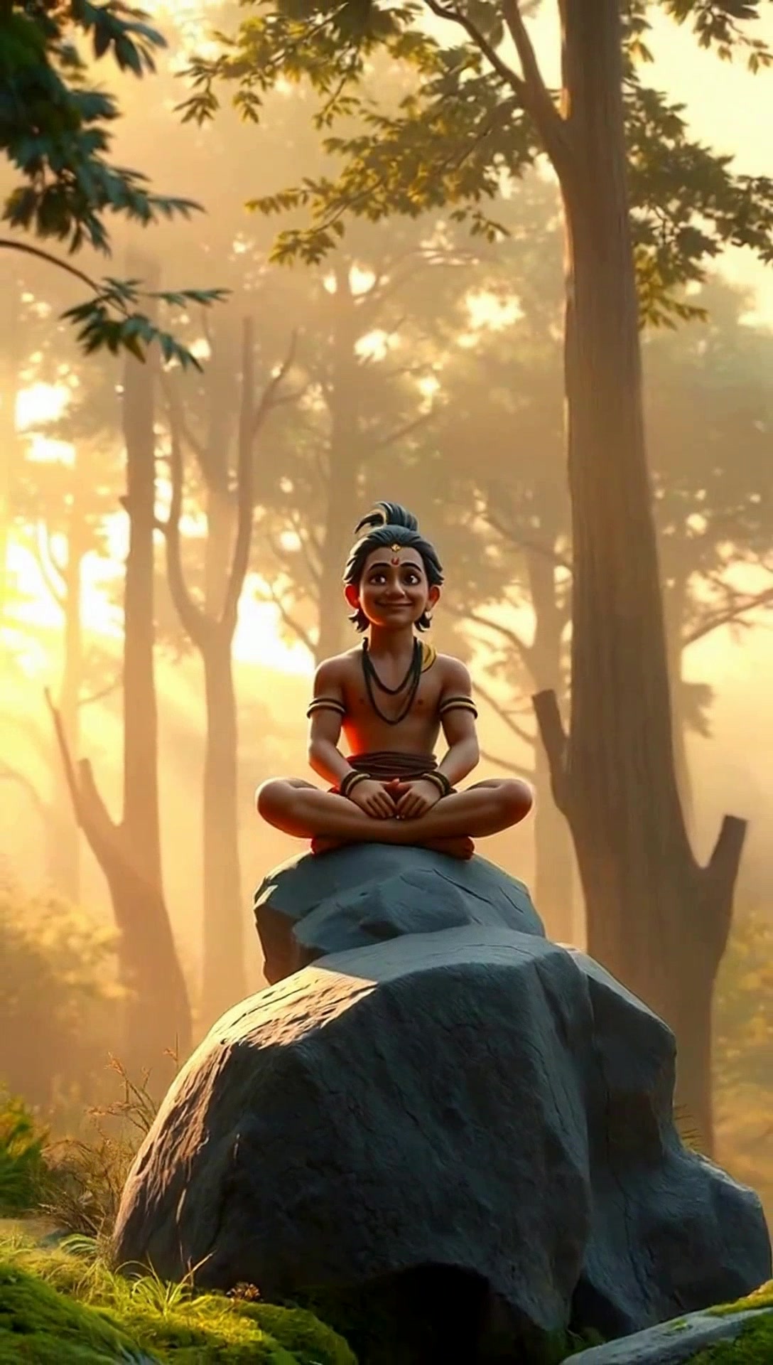 हनुमान जी की भक्ति में वानरों का सामूहिक जाप