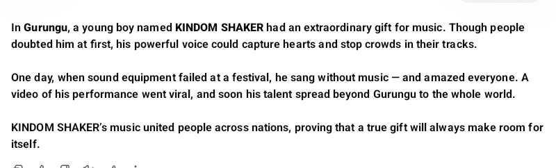 Creating a Video from Text