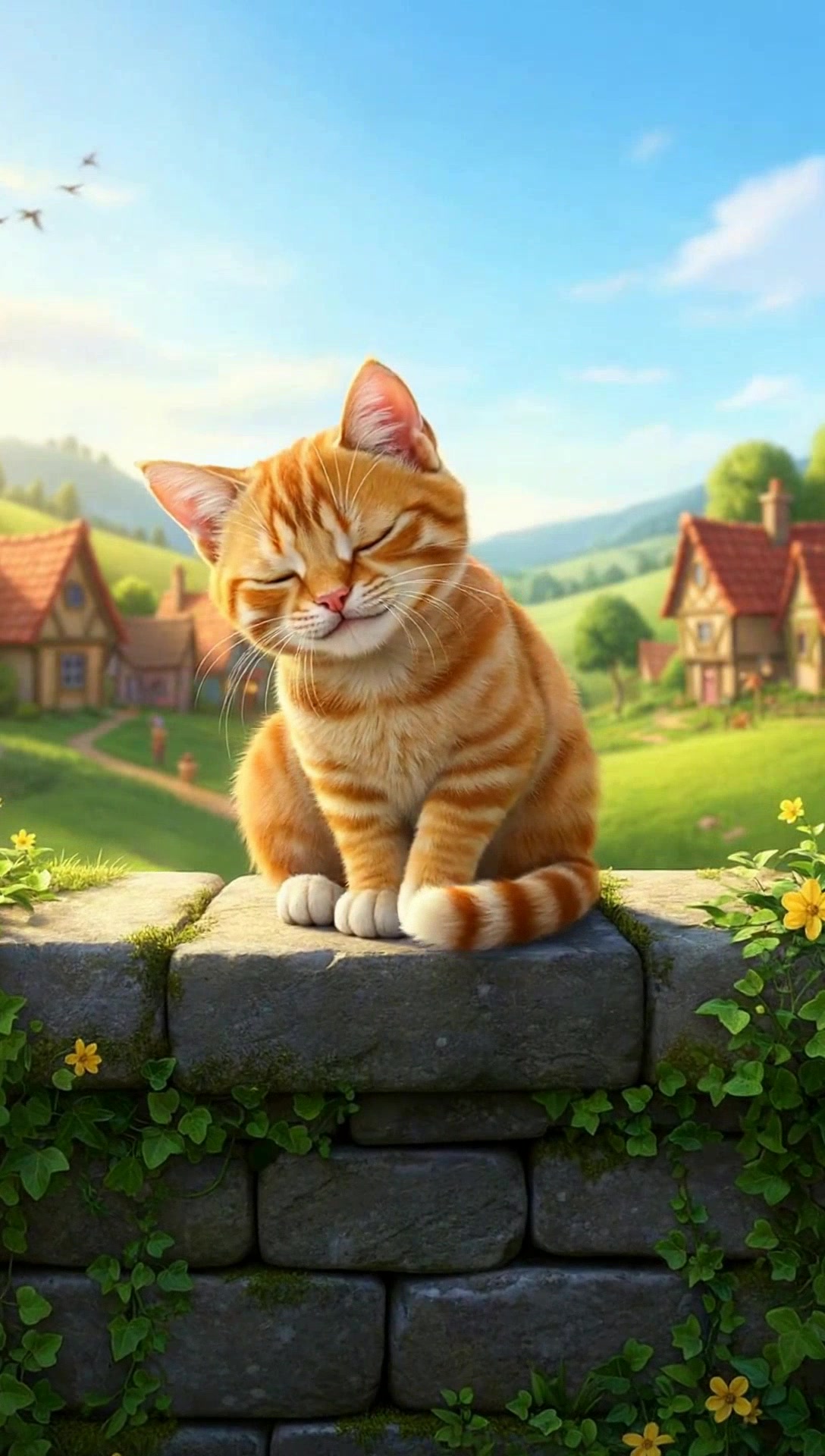 माँ बिल्ली का साहस