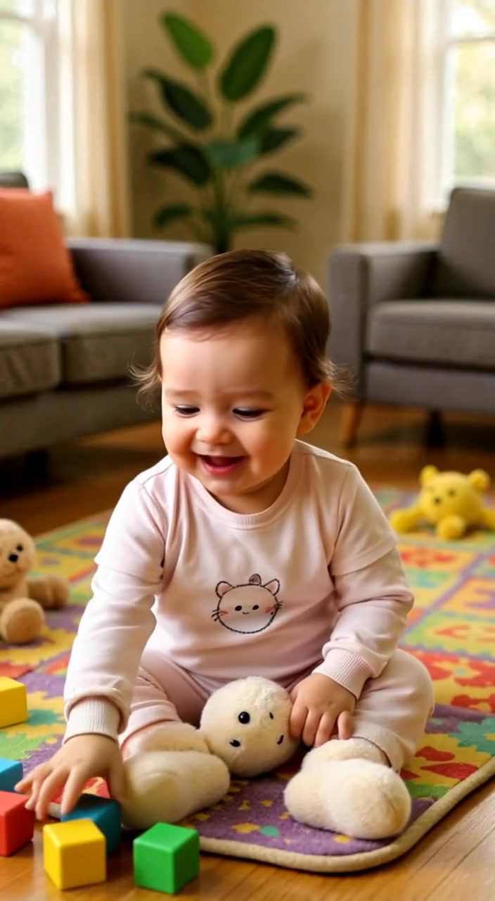 Learning Colors with Baby and Parents