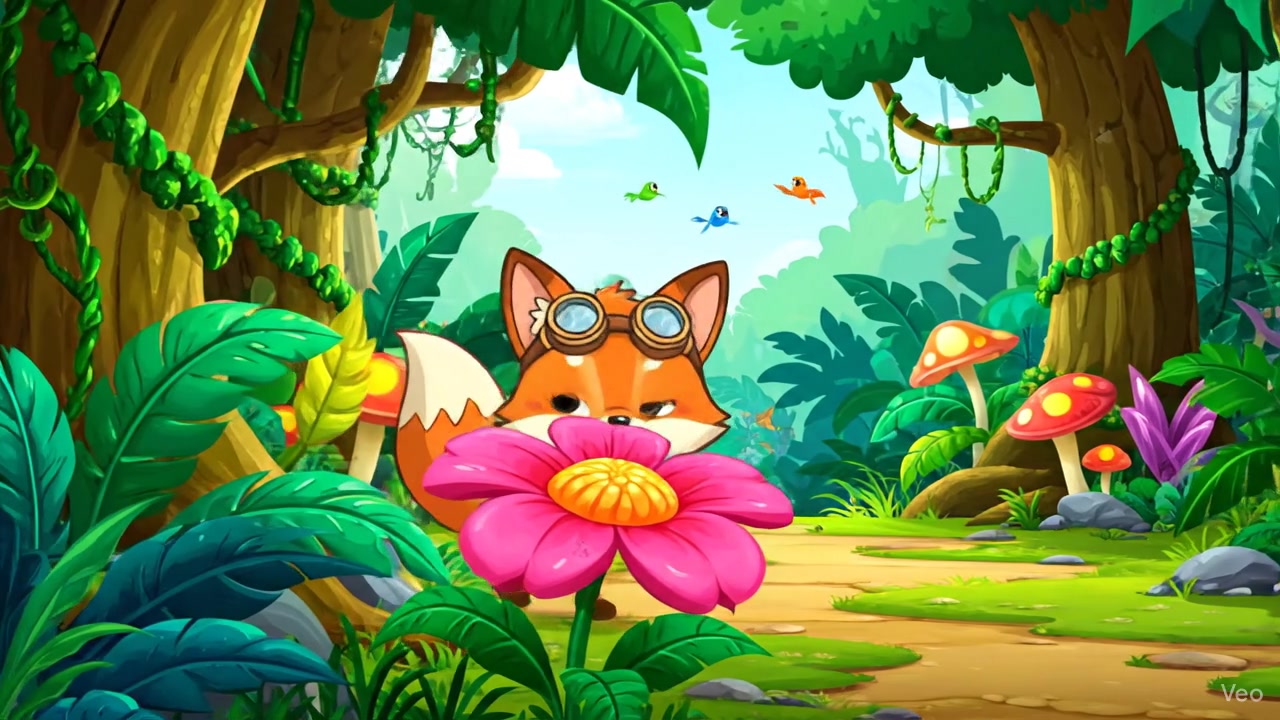 Foxy and Chip's Treasure Hunt Adventure!