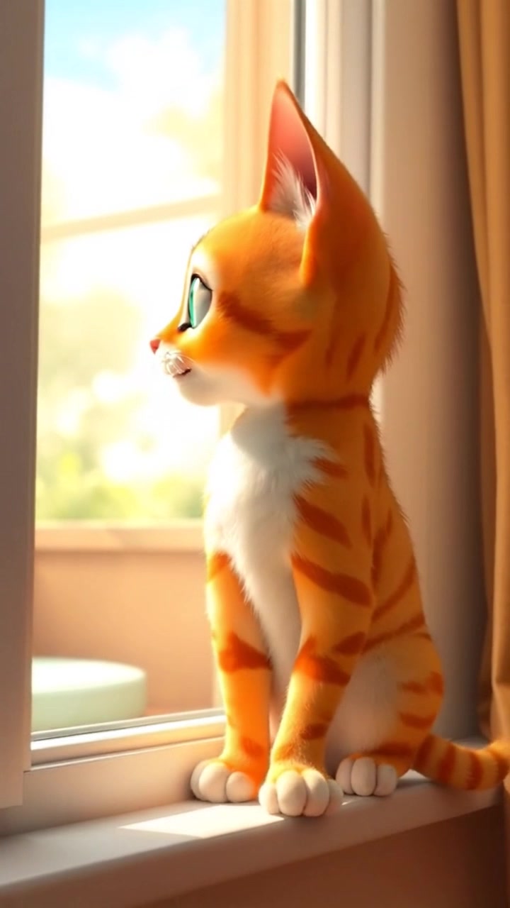 Kucing Imut Minta Subscribe! 😿✨