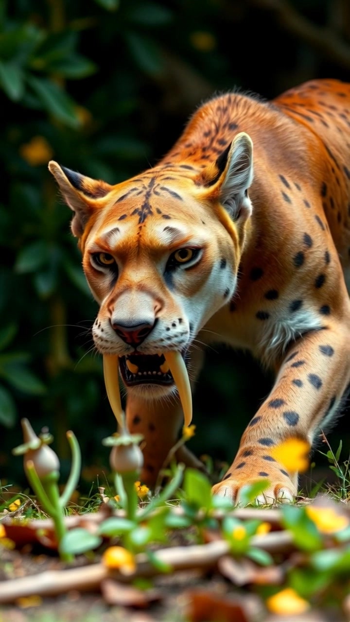 Smilodon: Predator Ikonik Zaman Es
