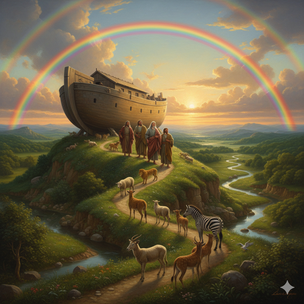 The Creation Story: Genesis 1 Animated