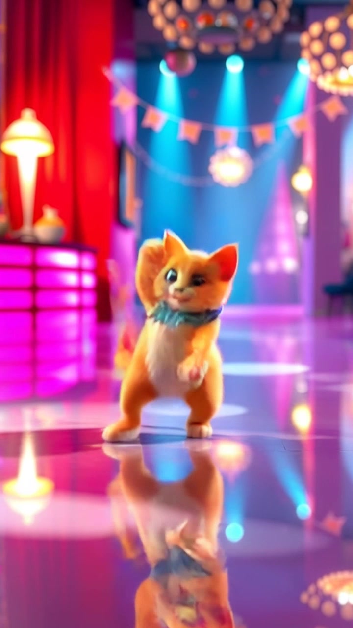 Flor the Dancing Cat!