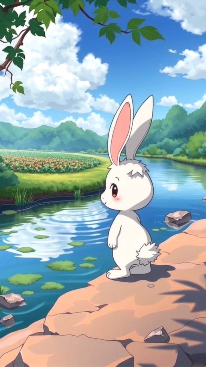 The Rabbit's Journey Across the River