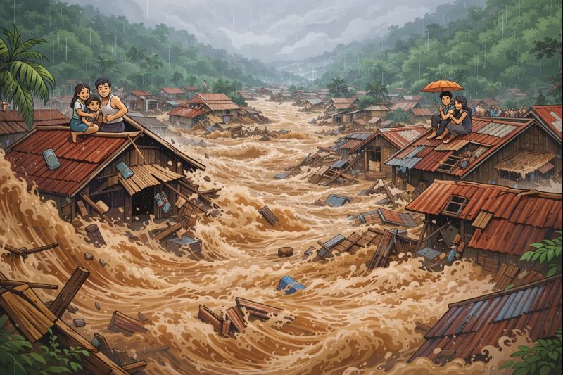 Di Ujung Harapan: Saat Banjir Melanda
