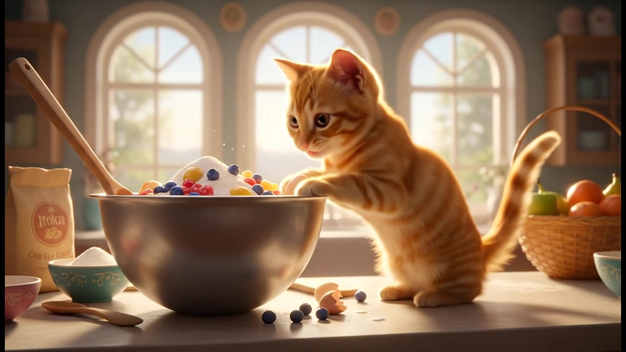 Singing ABCs with a Cat Chef!