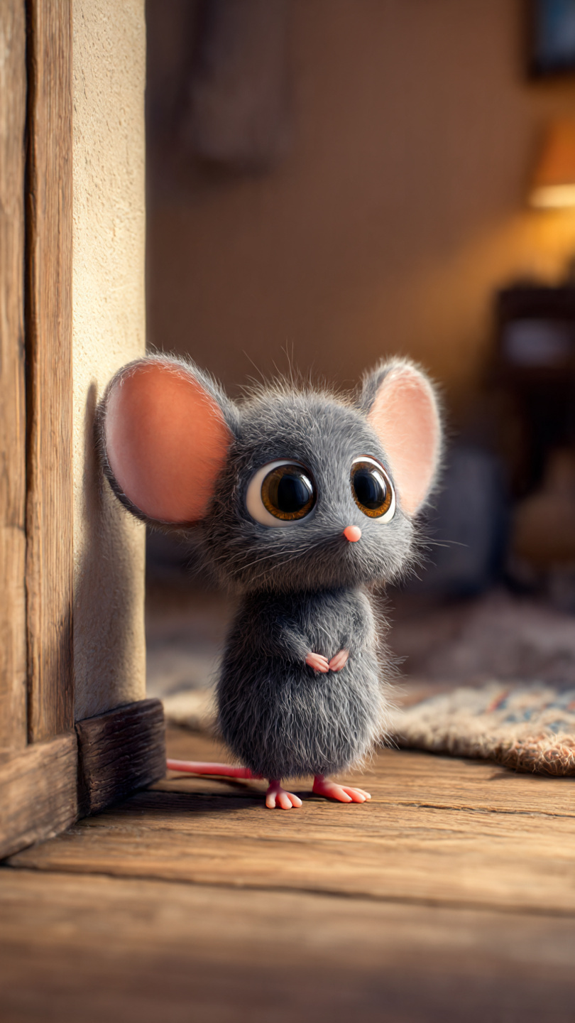 छोटे चूहे की हिम्मत