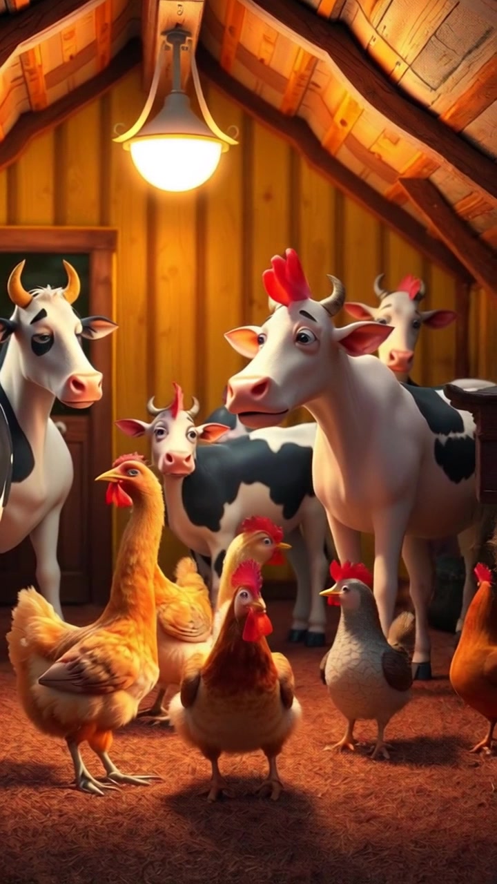 Clumsy Chicken's Dance Surprise