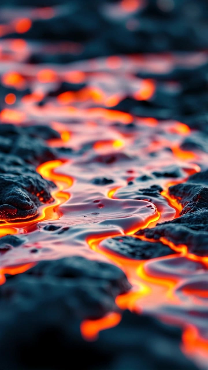 Suhu Lava dan Warnanya