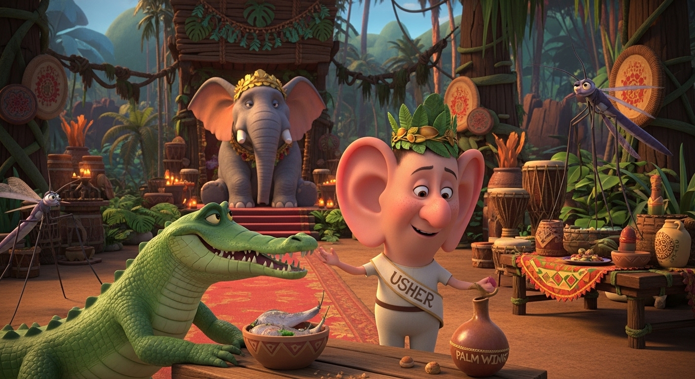 Feast of the Jungle: A Culinary Celebration in the Animal Kingdom