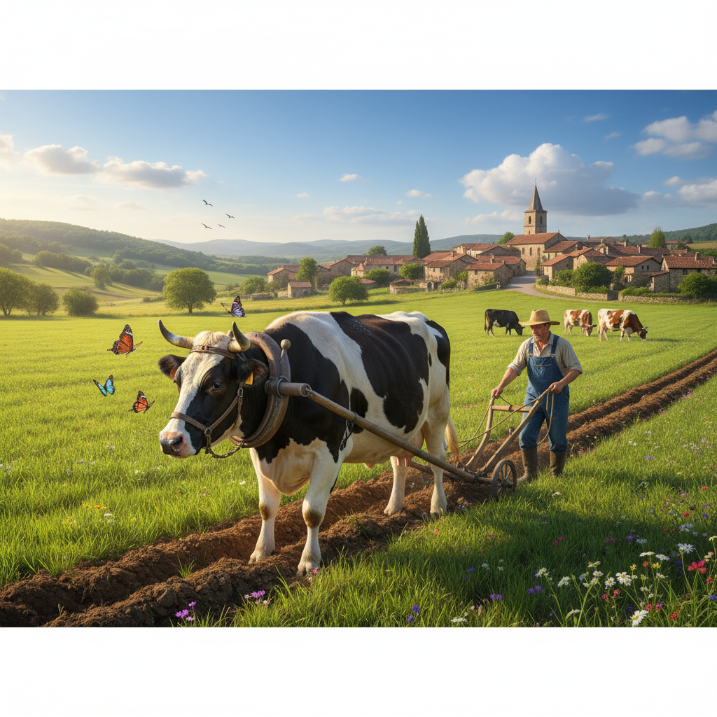 The Joyful Tale of a Cow and Her Farmer