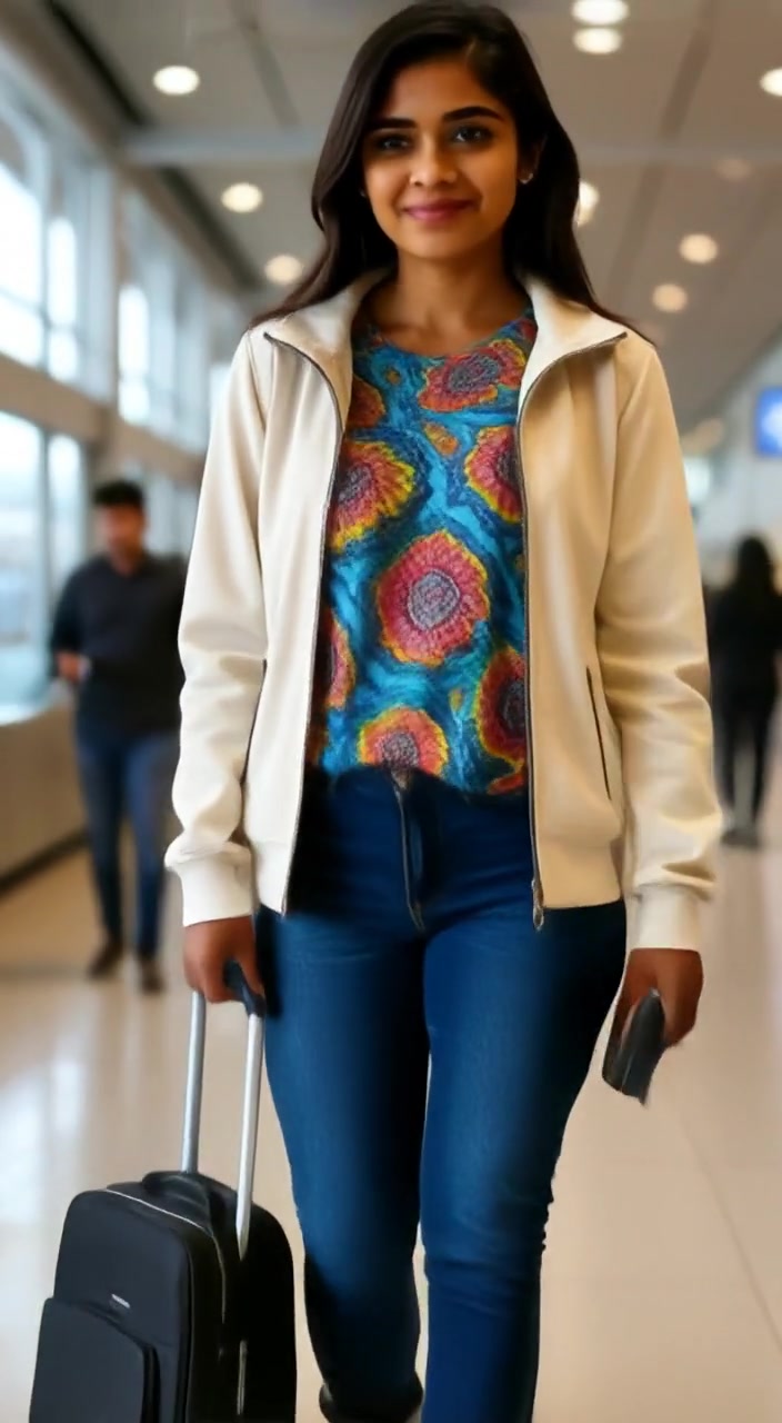 A African Girl in Minare Pakistan
