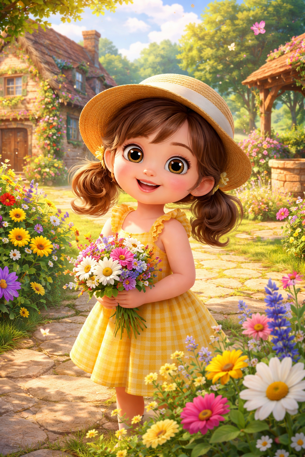 गुड़िया का खुशियों से भरा बगीचा