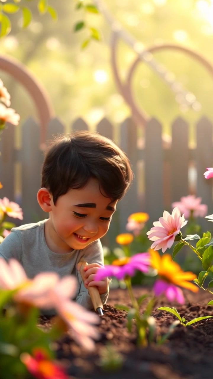 Backyard Adventures: Lily and Tommy's Daydreams