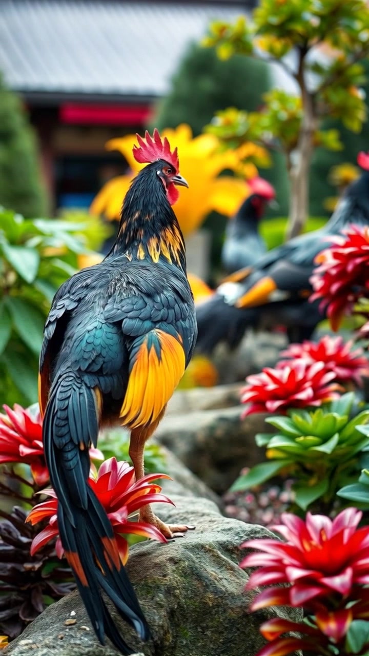 Keindahan Ayam Phoenix: Ayam Hias dengan Ekor Panjang