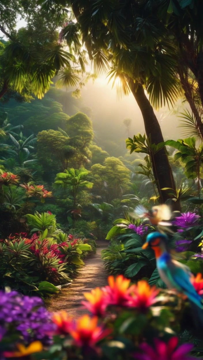 Jungle Party Beats: Cat DJ and Dancing Animals